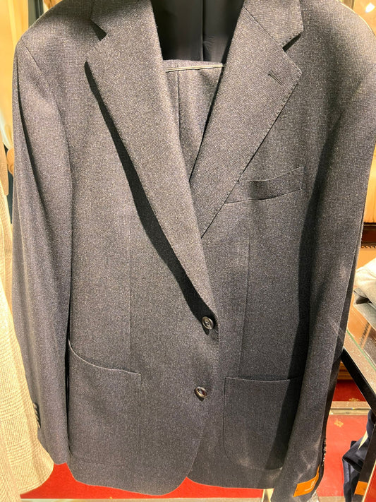 Navy Check Flexo Suit