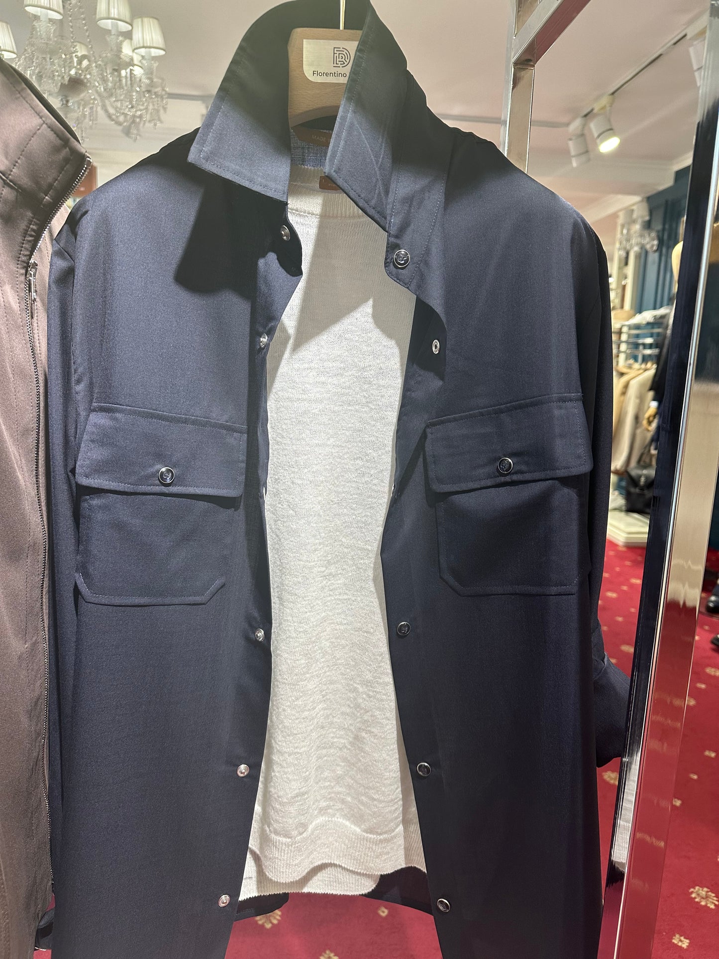 Navy Overshirt