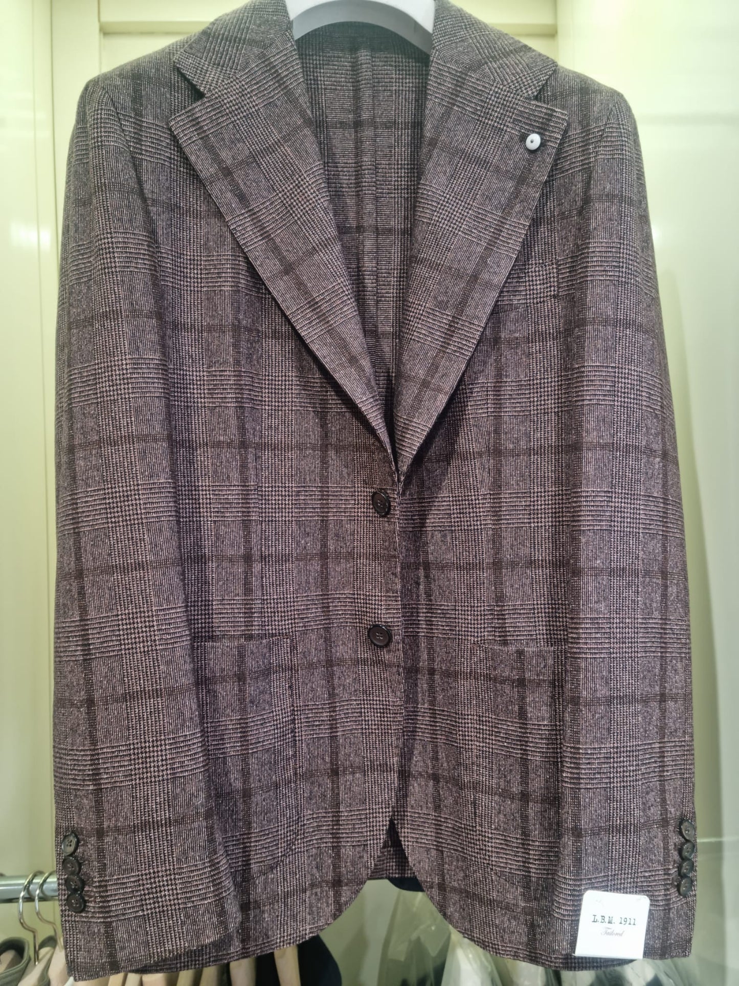 Brown Check Flexo Jacket