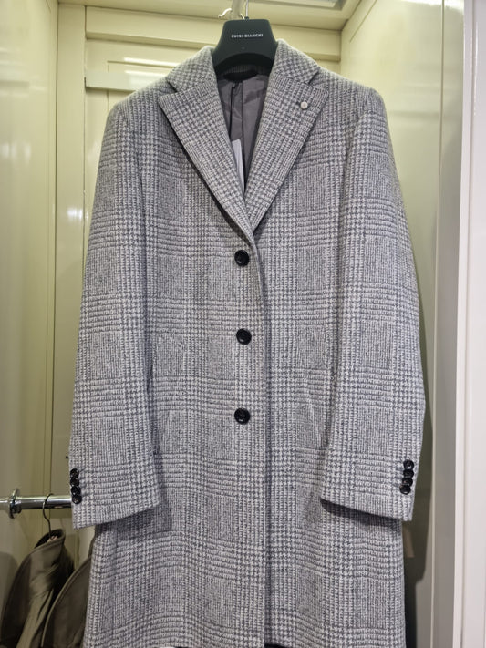 Grey Check Coat