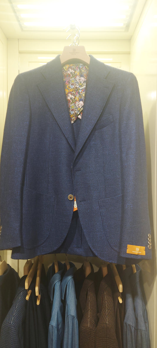 Navy Wool Phoenix Jacket