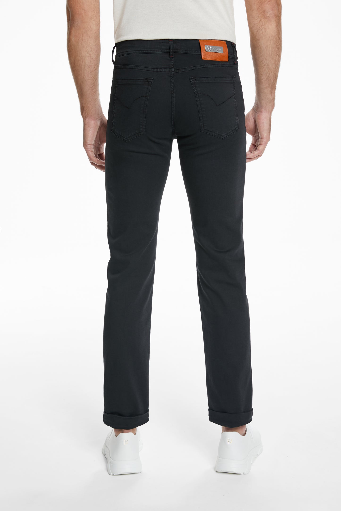 Black 5-Pocket Trousers