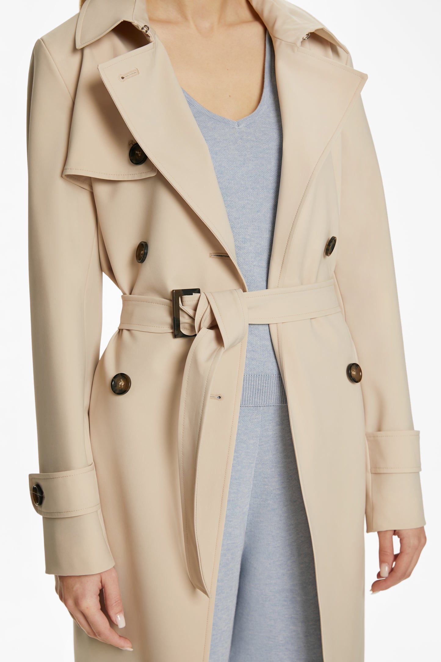 Beige Trench Coat