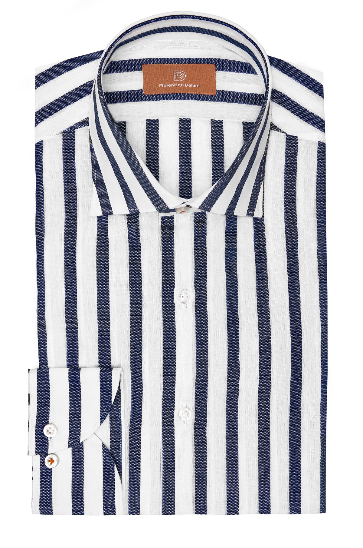 Navy Blue Stripe Shirt