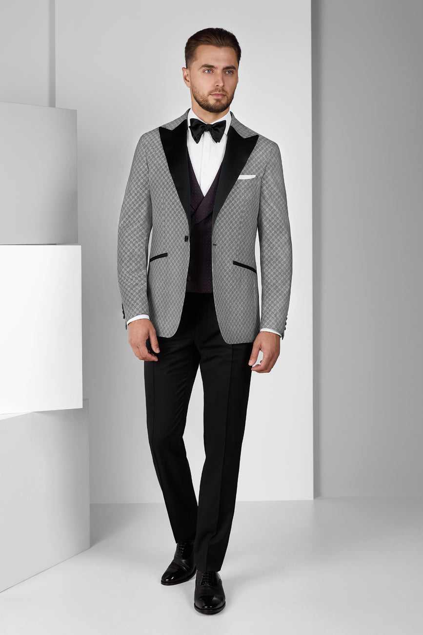 Grey Dafin Tuxedo Jacket