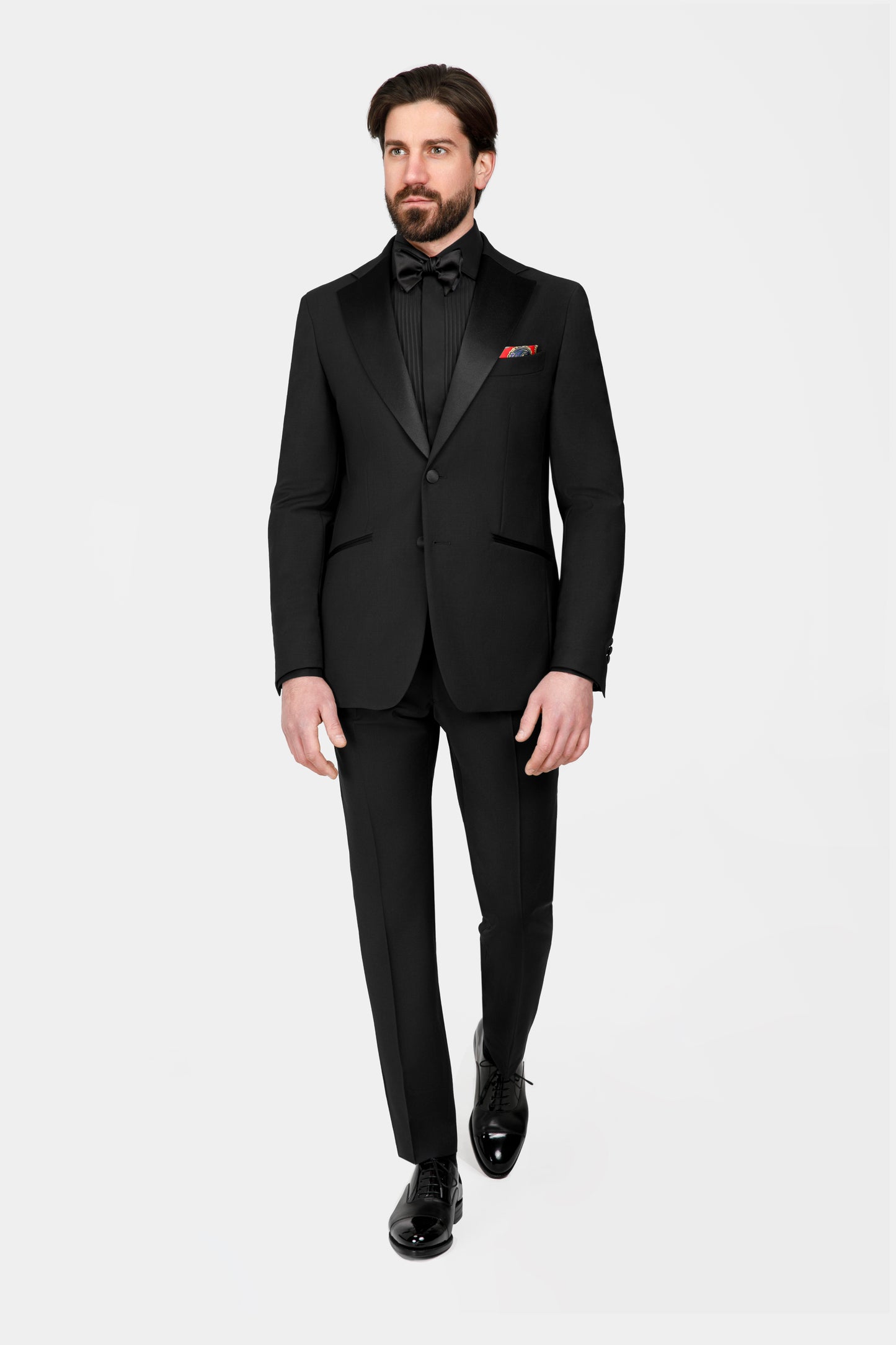 Black Tom Tuxedo Suit