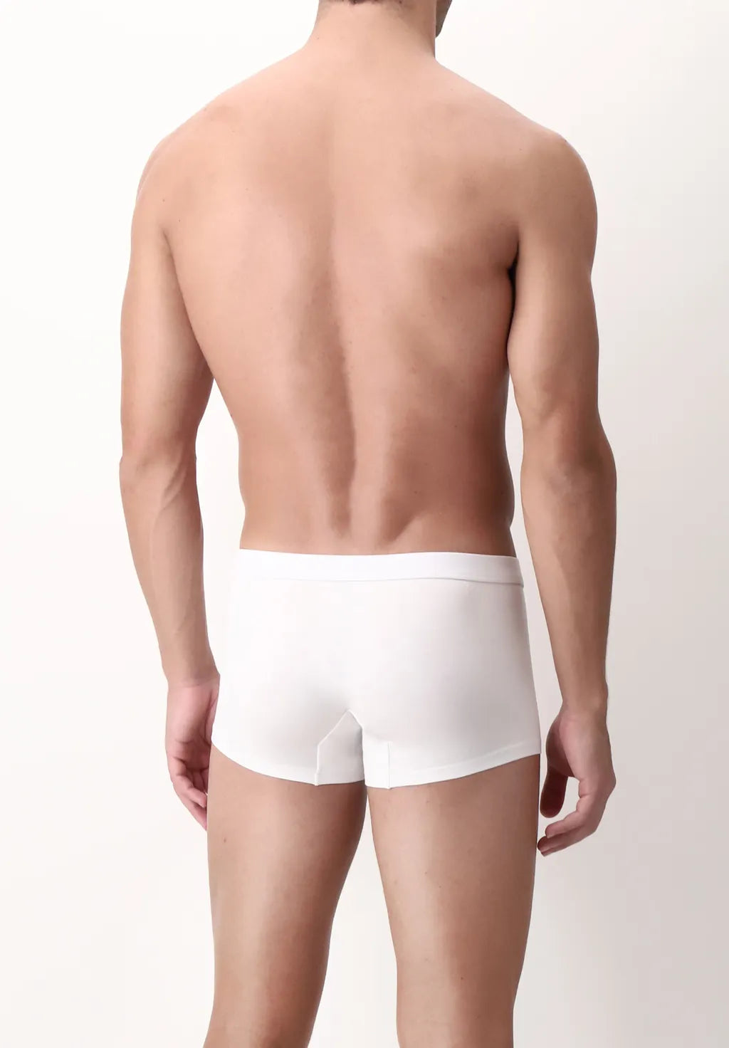 White Short Push-Up Boxers