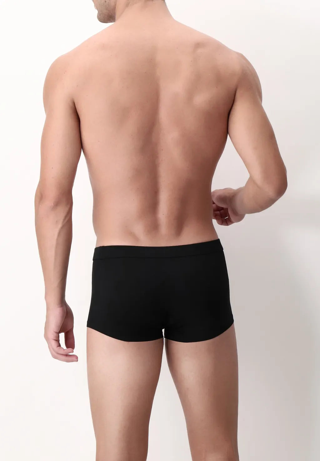 Short Push-Up Black Boxers