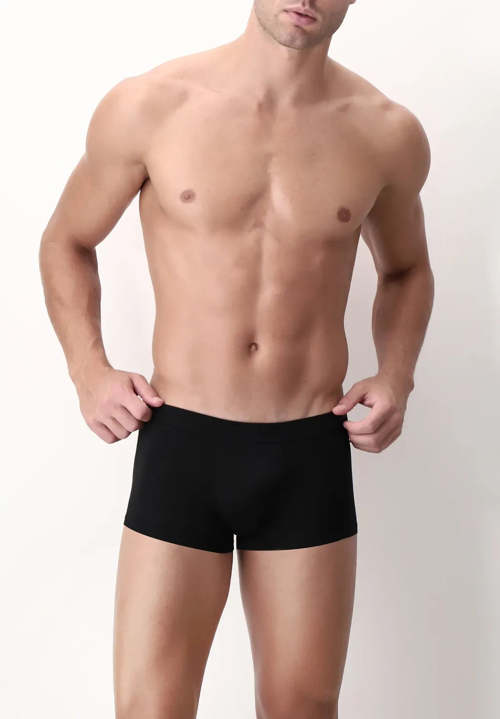 Short Push-Up Black Boxers