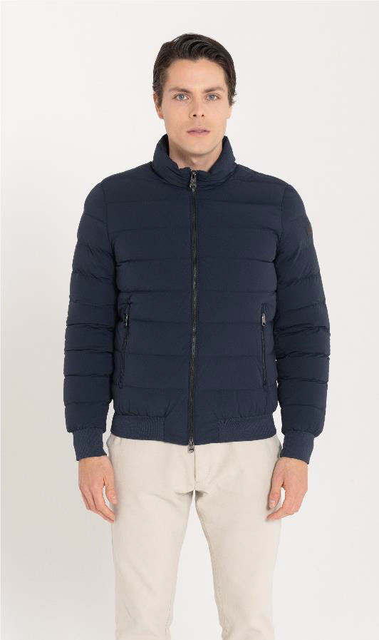 Navy Bomber Jacket