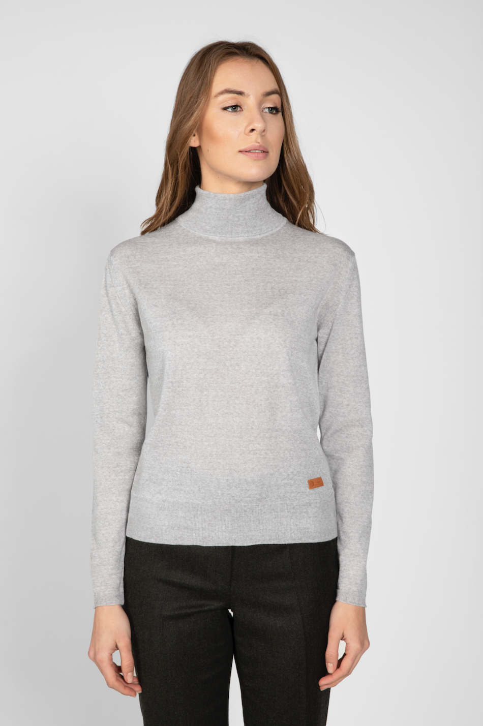 Light Grey Turtleneck