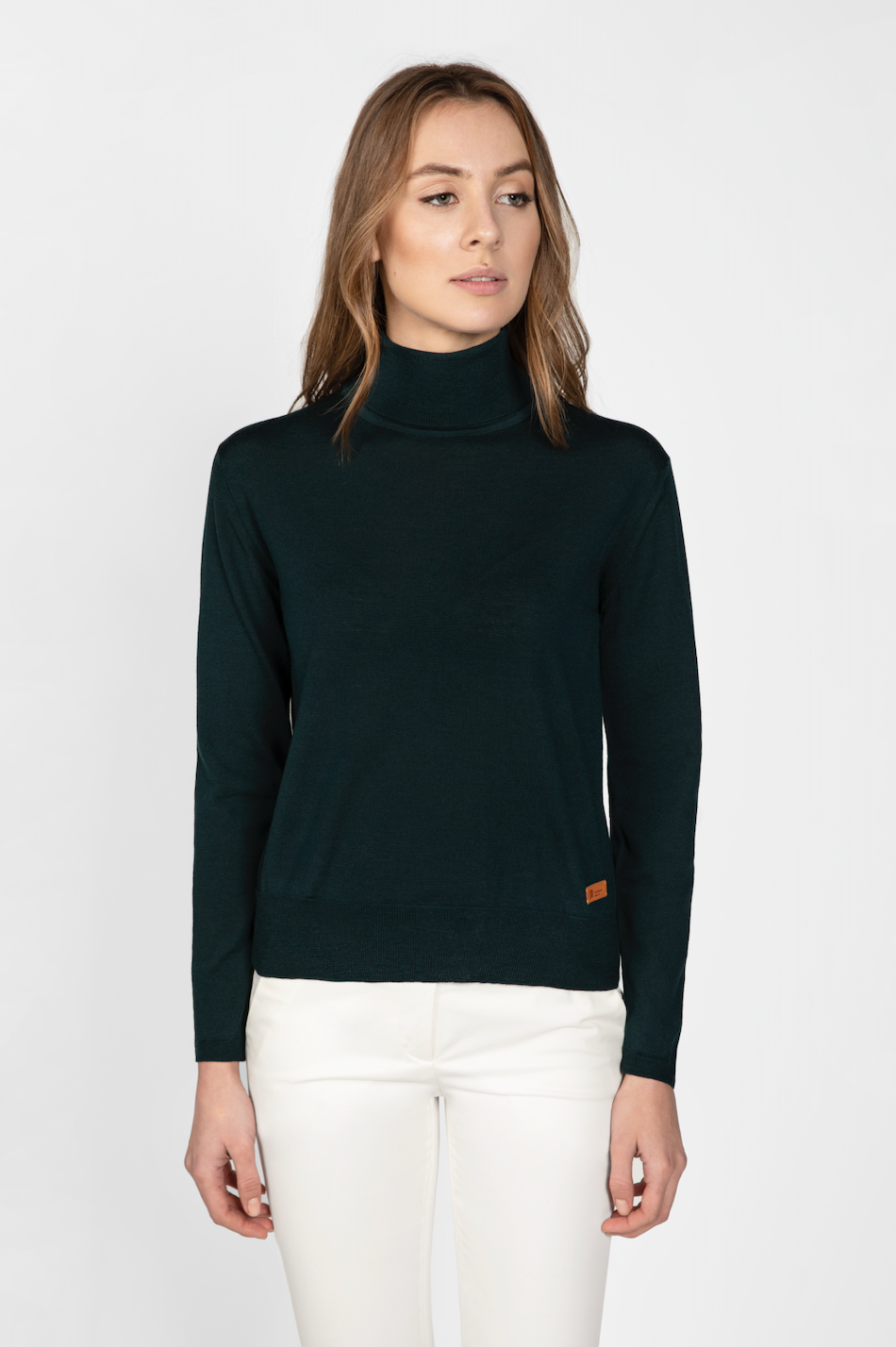 Dark Green Turtleneck