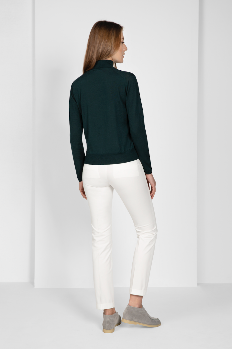 Dark Green Turtleneck