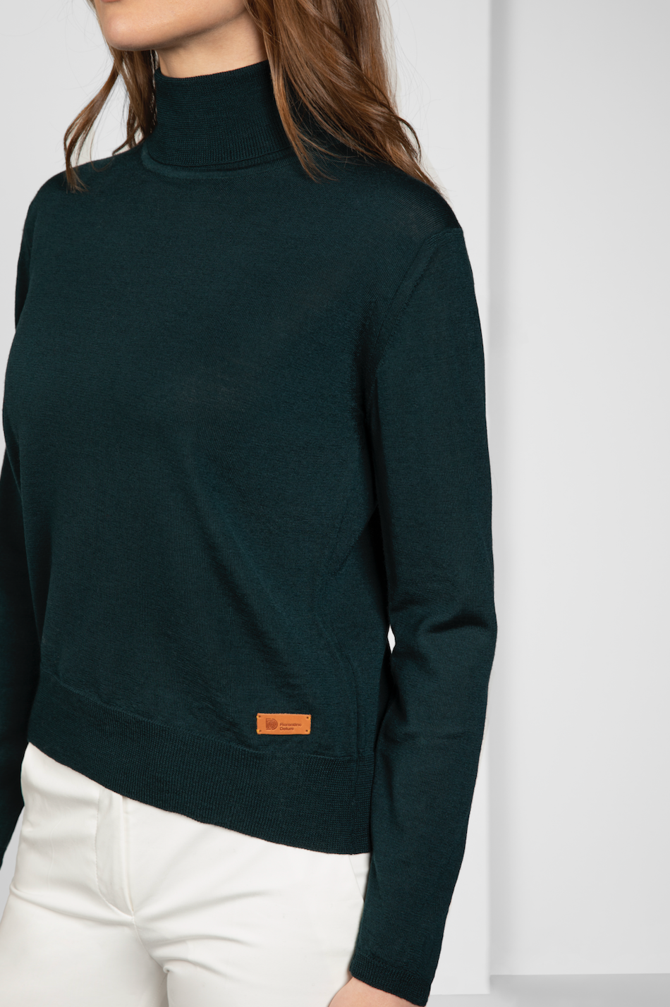 Dark Green Turtleneck